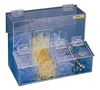Neolab 1517 Distributeur en acrylique avec 4 sections, 29 x 16 cm x 21.5 cm