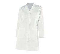 neoLab 4-1508 Manteau de laboratoire pour homme en tissu mélangé Blanc Taille 52/L 96 cm