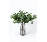 Lot de tiges d'eucalyptus artificielles, 66 cm, souples, 6 pièces, pour le printemps, l'été, les festivals, la décoration d'intérieur