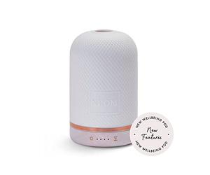 NEOM Wellbeing Pod,Diffuseur d'huiles essentielles à ultrasons de qualité supérieure,Couvercle en céramique, lumière LED et minuterie,Diffuseur d'aromathérapie,Cadeau,Fête des mères