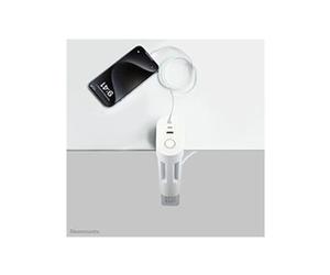 Neomounts - Coupe-circuit - USB-C + USB-A - CA 230 V - 3680 watt - entrée : Type F - connecteurs de sortie : 3 (2 x 24 broches USB-C (PD), USB, 3 x