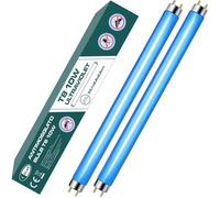 Neon Anti Moustique Anti Insecte pour Lampe Destructeur d’Insecte Ampoule Tue Mouche 33 1 x 2 6cm (10W Pack 2)