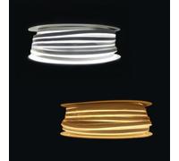 Néon Flexible LED 24V 50M IP65 120LED/m - Blanc Chaud 2300K - 3500K