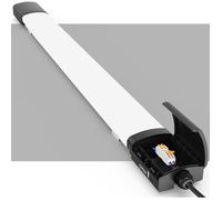 Néon LED 120CM Réglette LED Connectée 36W 3960Lumen Blanc Froid 5000K Tube Néon, IP65 Imperméable Luminaire Plafonnier pour Atelier
