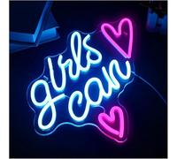 Néons Lettres colorées Intérieur Luminaires Panneau Néon Pour Filles, Décoration Murale Pour Commode