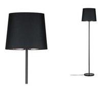 Paulmann Lampadaire Enja PL79612 1x20 W E27 Noir/Cuivre Tissu Marbre Métal