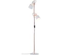 Paulmann Lampadaire Neordic Haldar 79660 E14 2x20 W Blanc-Cuivré