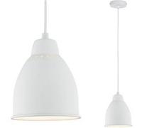 Paulmann Suspension Neordic Hilla 1x40W E27 gradable métal blanc 79764