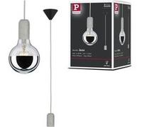 Neordic Luminaire en suspension Jano E27 max. 60W Gris#Noir gradable Béton#Matière plastique Gris#Noir G