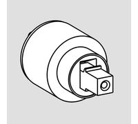 neoro Cartouche de rechange Ø 35 mm, pour mitigeur en acier inoxydable, 1 sortie, avec raccord mural, BN0801XX,
