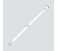 neoro Flexible de raccordement 50 cm, M8x1 x F3/8", 3 pièces, BN0797XX,