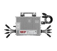 NEP Micro-Onduleur Solaire BDM-1600W 1600VA, 4 Canaux MPPT Indépendants, Solution Balcon & Autoconsommation, Étanche IP67, WiFi & PLC