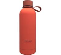 NERTHUS FIH 1267 bouteille double paroi urban series 500 ml corail acier inoxydable idéale pour travail voyages plage