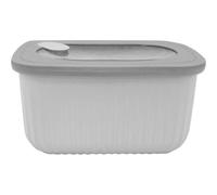 Nerthus FIH 1550 boîte hermétique plastique 1350 ml avec valve compatible micro ondes idéale repas travail