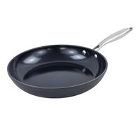 NERTHUS FIH 1632 Poêle en Céramique 24 cm Antiadhésive, Poêle Induction Tous Feux, Fond Diffuseur, Manche en Acier Inoxydable