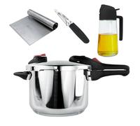 Nerthus FIH 1665 set autocuiseur avec hachoir éplucheur et spray huile pack complet préparation efficace