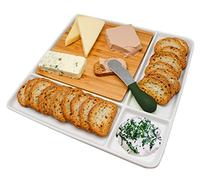 Nerthus FIH 336 Assiette de Snacks, Porcelaine, Blanc, 19.6 x 19.6 x 3.6 cm, Lot de 2