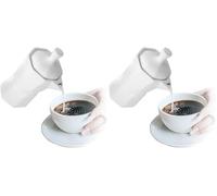 Nerthus FIH 553 pichet porcelaine forme cafetière (Lot de 2)