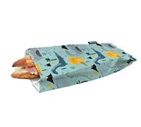 Nerthus FIH 881 sac snack réutilisable dinosaures écologique idéal pour l école