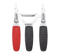 Nerthus FIH 890 set éplucheurs 3 pièces idéal fruits légumes cuisine quotidienne