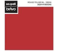 NESPOLI Aérosol peinture professionnelle rouge feu 600 ml