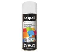 NESPOLI Aérosol peinture professionnelle blanc neige brillant 400 ml