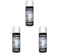 NESPOLI Aérosol spécial radiateur blanc satiné 400 ml (Lot de 3)
