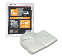 Nespoli Lot de 5 serviettes de protection 4 x 5 m