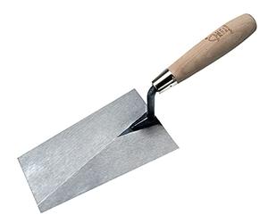 Nespoli N0D1905618 Truelle légère à pointe carrée avec manche en bois Fsc 18 cm