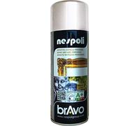 NESPOLI Peinture Aérosol, Argent Brillant, 400 ml (Lot de 1)