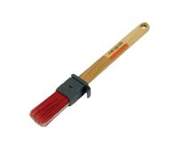 Nespoli - Pinceau de Peinture Plat ZeroLoss S 25 mm pour Vernis à Eau et solvant, pinceaux à Peinture pour Objets de Bricolage, pinceaux de Peinture poignée Ergonomique Laser Tactile, sans Perte de