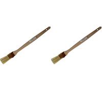 NESPOLI Pinceau radiateur Chantier sur Plat 30mm (Lot de 2)