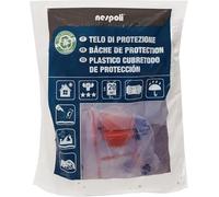 Nespoli Revêtement en plastique recyclé, résistance extra forte, 4 x 5 m, 20 m², résistant à l'usure, durable, protection contre la poussière, la saleté, les travaux de peinture, utilisation en