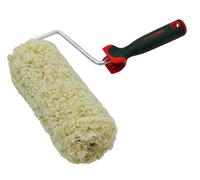 Nespoli Rouleau de peinture, 22 cm, bicolore pour façades, Trilox, manche ergonomique bi-composant, idéal pour façades