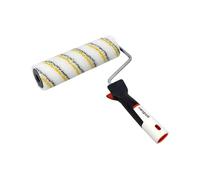 Nespoli - Rouleau de Peinture 22 cm pour Surfaces Peu Rugueuses et travaux manuels, Rouleau de Peinture et Fixation pour Murs intérieurs, poignée Ergonomique SoftTouch et Confortable - Application