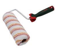 Nespoli Rouleau de peinture Trilox Micromix 22 cm, pour murs et plafonds, manche ergonomique bi-composant, idéal pour murs et plafonds