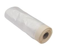 Nespoli Rouleau en plastique avec ruban adhésif, 60 cm x 20 m, résistant à 80°, idéal pour la peinture, la décoration, la couverture de meubles, le traitement de la couronne, adapté à l'automobile