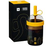 Nespresso Samra Gobelet de voyage - NESPRESSO X THE WEEKND, édition limitée, pour boissons froides uniquement, 540 ml, jaune