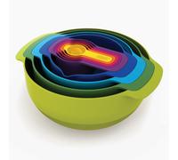 Nest™ ensemble compact de 9 bols mélangeurs, multicolore (40031)