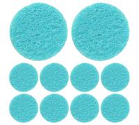 NESTINGHO 50pièces Tampons Diffuseur Huiles Essentielles Non Parfumés Coton Rond Recharge pour Pendentif Diffuseur Voiture Aromathérapie Accessoire Arôme