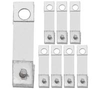 NESTINGHO 8 Pièces Ressort de Pendule pour Horloge de Parquet en Fer Argenté, Solution Complète de Réparation Compatible Horloges Grand-père Cheminée pour Restauration