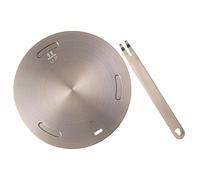 NESTINGHO Adaptateur et Plaque à Induction en Acier Inoxydable pour Disque Diffuseur de Chaleur pour Conversion pour Ustensiles Cuisine