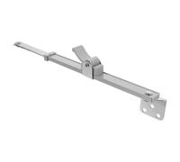 NESTINGHO Barre de Soutien Télescopique Installation Facile en Alliage D'aluminium Étai Anti-Vent Argenté pour Fenêtres à Battant pour Maison et Bureau