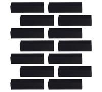 NESTINGHO Boîte à Rouge à Lèvres en Carton Noire Légère et Élégante, Lot de 50 Pièces, Dimensions 2.5X2.5X10.5 CM, pour Coffret Présent Beauté et Rangement Coiffeuse