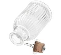 NESTINGHO Bouteille D'amers en Verre 90ml Bouteille Décorative Délicate Bouchon Étanche et Bouchon Amovible pour Bar et Restaurant
