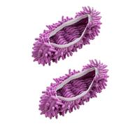 NESTINGHO Chaussettes de Nettoyage 6pcs en Fibre, Pantoufles Multi-fonction Faciles à Nettoyer pour Usage Domestique, pour Nettoyer Fenêtres de Voiture