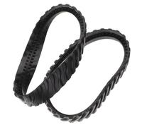 NESTINGHO Chenilles de Rechange pour Nettoyeur de Piscine Zodiac, 2 pièces, Piste de Pneu de Piscine en Caoutchouc Noir, Fournitures de Piscine, Nettoyage Piscine