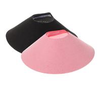 NESTINGHO Collier Anti-picage pour Oiseaux en Daim Noir Léger Liberté de Mouvement, Récupération Après Chirurgie, Pack de 2 Pièces