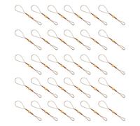 NESTINGHO Cordon de Retenue Pack de 50 Pièces pour Couvercle de Théière en Polyester et Plastique, Sangle Anti-chute Tressée Main, Accessoire pour Cérémonie de Thé