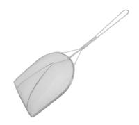 NESTINGHO Cuillère à Passoire Carrée Argenté de Camping en Acier Inoxydable | Léger et Facile à Nettoyer, Usage Cuisson Extérieure, 1 Pièce, Format Compact